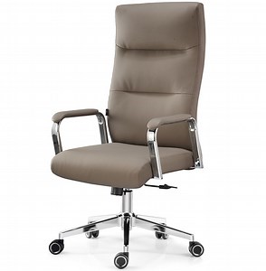 [Hot Item] Simple Workspace Office Furniture Manager Computer Desk Leather Swivel Executive Chair