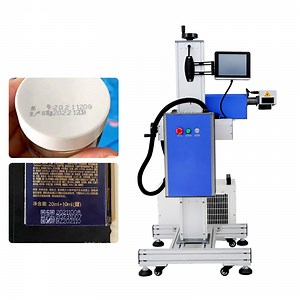 [Hot Item] UV Laser Coding/ Printing Machine for Expiry Date/Batch Number Marking; HDPE/Pet/PP/Glass Bottle