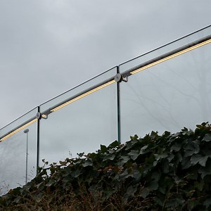 [Hot Item] High Quality Mounted Bracket Round Handrail Support for LED Handrail Bracket