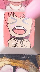 #anyaforger de #spyxfamily sur mon #customkeyboard 🥰 #anya #manga #posca #custompaint | Esquissewei