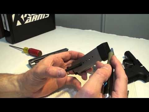 KAHR CW9 MAGAZINE DISASSEMBLY & TRIMMING TO MAKE IT WORK