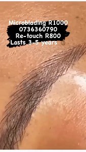 If you have always wanted to wake up in the morning with perfect brows without having to draw them in everyday, then permanent brows will achieve that result for you. Microblading R1000✅ 2 people R1800✅ RETOUCH. R800✅ Done after 6/8 weeks LASTS 3-5 years Available in everyday branch We open from 8am and close at 7pm on Fridays For more info  0736360790 | Bob Cuts SA | Facebook