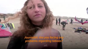 These Algerian women are challenging the stereotypes with their kitesurfing skills. | Reuters
