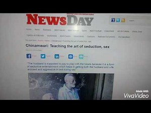 Chinamwari, the art of seduction?