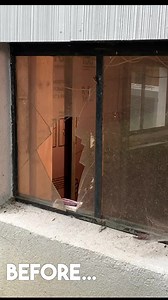 DIY Basement Window Replacement #diy #homeimprovement | Andrew Thron Improvements