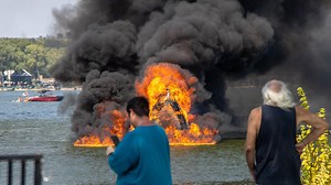 6 Hospitalized After Boat Fire on Lake Weatherford, Authorities Say