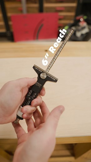 JessEm Tool Company on Instagram: "How to get more reach from your marking gauge... Use a JessEm Woodsabre! Full length handle, micro-adjustments and a 6" reach makes this marking gauge the most versatile gauge you can buy! Tools Used In This Video: • JessEm WoodSabre (SKU 08801) #woodworking #woodworkingtools #marking #gauge"
