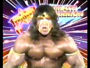 Ultimate Warrior Promo on Rick Rude (04-09-1989)