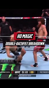 Double backfist KO 🥊😵 Initiating with a teep, transitioning into a fake to close the gap, and executing not one, but two consecutive spinning backfists. This advanced technique showcases the power of innovative striking, reminiscent of Shara 'Bullet' Magomedov's stunning KO at UFC 308. Dive into the mechanics and strategy behind this fight-ending move, and see how mastering such combinations can elevate your striking game! 🔥 Teep setup leading into a deceptive fake. 💥 Double spinning backfis