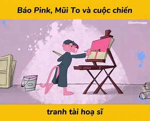 1.3M views · 10K reactions | Báo Pink, Mũi To và cuộc chiến tranh tài hoạ sĩ  | Báo Hồng | Facebook