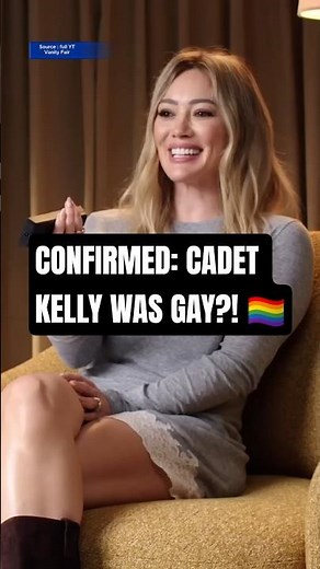 Hilary Duff Confirms The "Cadet Kelly" Lesbian Theory #shorts #podcast