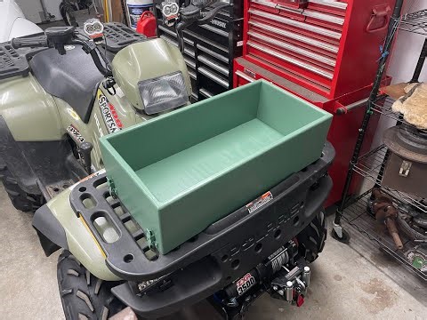 ATV Front Rack DIY Basket
