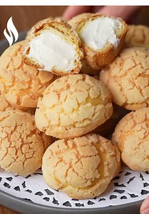 Paris Ekler Tarifi — Puf Puf Çıtır Profiterol (Craquelin)
