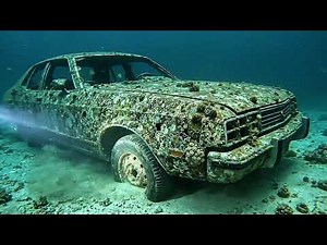 “1975 Ford Granada Found Underwater — The Luxury Sedan Lost to Time | Sunken Car Secrets”