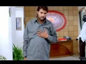 Khaun Khaun Pot Kiti Vadhavlays - Ishhya - Ankush Chowdhary - Comedy Scene - Marathi Movie