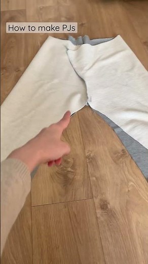 How to make pj bottoms 👌 #patterndrafting #sewingforbeginners #pjs