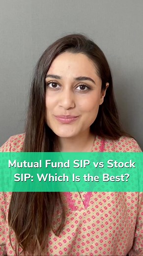 What is the difference between a stock SIP and a mutual fund SIP? Watch this video to find out! #funds #mutualfunds #stocks #stockmarket #stockmarketindia #stockmarketinvesting #invest #investor #investment #investing101 | Groww
