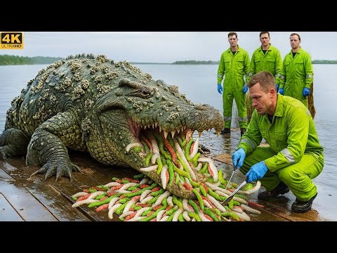 Rescue Team Saves Giant Crocodile From Heavy Barnacle Growth 🐊🌊 | Heartwarming Rescue