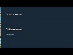 NetSuite SuiteAnswers