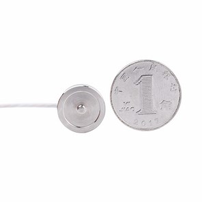 [Hot Item] Mini Button Compression Force Transducer Round Load Cell 10kg for Medical Devices