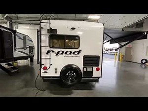 2021 R-Pod 196 Tour by Forest River White Exterior Walk Through - Couples RV / Travel Trailer