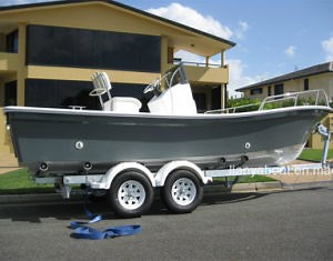 [Hot Item] Liya 5.8meters Double Hull Fiberglass Panga Boat Work Boat Ship