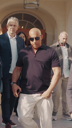 Vin Diesel and Michelle Rodriguez Cannes Film Festival moment