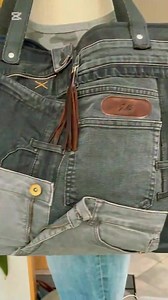 Sac cabas en denim upcyclé – Grand cabas fabriqué à partir de jeans recyclés – Sac à main durable – Sac de marché écologique – Cadeau zéro déchet - Etsy France