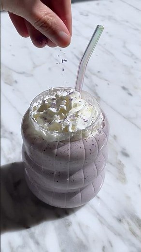 Blueberry Shake 🫐 #recipe