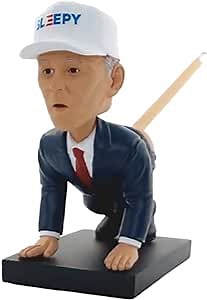 Pesky Patriot Sleepy Joe Biden Bobblehead Pencil Holder Gag Gift | Funny Anti-Biden Novelty Gift Idea for Donald-T Supporters and Republicans