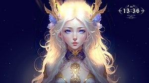 4K金发精灵(美女动态壁纸) - 元气壁纸