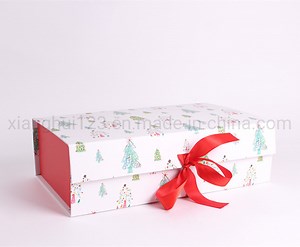 [Hot Item] Collapsible Gift Custom Box Made of Art Paper and Cardboard Gift Folding Box
