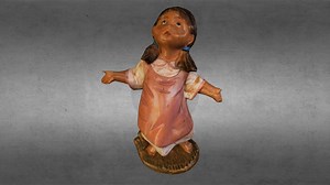little girl crib figure - 3D model by 3DScan4You.de (@3dscan4you)