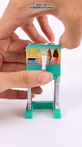 20 reactions | Grab our best selling miniature ice cream dispenser while it s there  #asmr #miniatureicecream #nunushouse #miniature | Realminiworld | Facebook