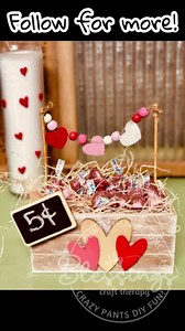 DIY Kissing Booth From $1 Crate! #blessingscrafttherapy #dollartreediy #easycrafts | Blessings Craft Therapy