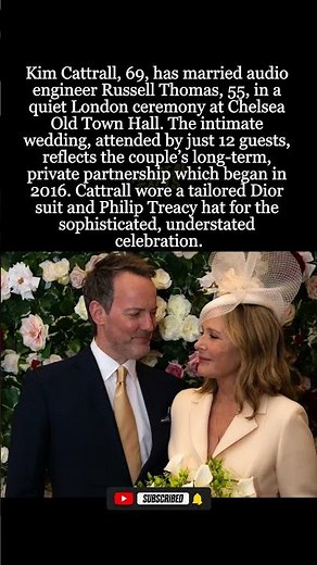 Kim Cattrall Weds Russell Thomas in Intimate London Ceremony!