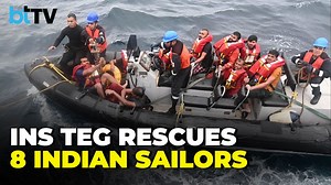 The Indian Navy warship INS Teg is actively engaged in a search and rescue operation off the coast of Oman after an oil tanker capsized on July 15. As of now, the mission has successfully rescued eight Indian nationals and one Sri Lankan from the stricken vessel. The Indian Navy continues to search for additional crew members who remain missing. The operation was launched immediately after the tanker capsized, with INS Teg deploying advanced equipment and personnel to locate and assist the remai