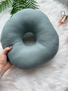 Ear Piercing Pillow Donut Cushion for Sleeping Side-sleepers Headphone AirPod Pillow Hypoallergenic Filling Massages, Yoga, Neck Problems - Etsy Canada
