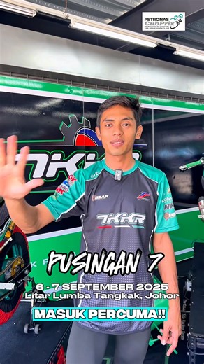 Lock date gais! Jumpa dekat sana! 😎🙌 #PETRONAScubprix #PETRONASmotorsports | Malaysian Cub Prix