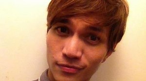 CCTV shows Sinaga looking for a victim in Manchester city centre