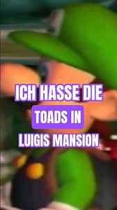 ich hasse TOADS!!! 🤬 #luigismansion #luigi #mario