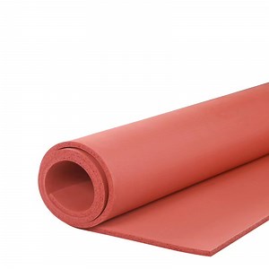 [Hot Item] Red Silicone Foam Rubber Sheet for High Temperature