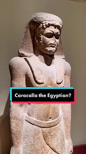 CARACALLA (188-217 A.D.). Roman emperor, 211-217 A.D. Egyptian statue of Caracalla as a pharaoh. | Sam Mayfair