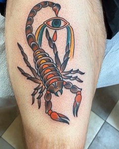 @jakediamond has a few spots left in June! The link to book is in our bio!!! 👁 🦂 #trippytattoo #denvertattoo #denver #tattoo #traditionaltattoo #traditional #realtraditional #skin_traditional #skinartmag #oldlines #topclasstattooing #radtrad #oldworkers #topclasstattooing #radtrad #traditionaltattooink #boldtattoos #tradworkers #whipshaded #americanatattoos #denver #denvertattooartist #coloradotattoo #colorado #coloradotattooartist #traditionalbangers #gapfillers | Think Tank Tattoo