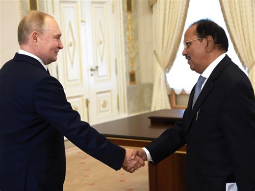 NSA Ajit Doval Meets Russian President Vladimir Putin In Moscow | NDTV