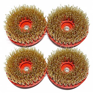 [Hot Item] Carbide Diamond Silicon Antique Nylon Abrasive Brush for Floor Steel Wood Surface Grinding