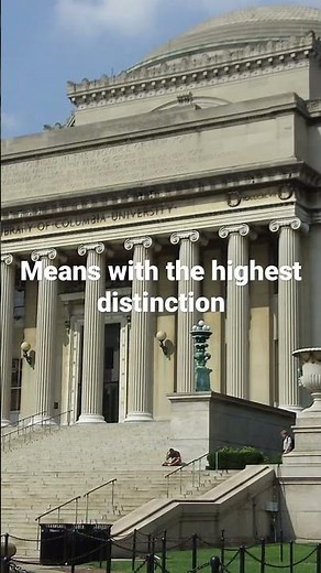 What does Summa Cum Laude mean?