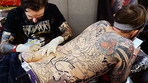 Tattoo enthusiasts flock to London for huge convention