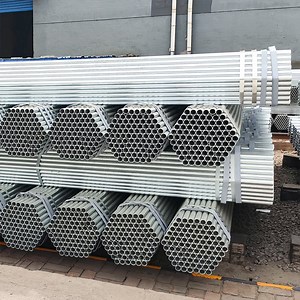 [Hot Item] ASTM A36 Galvanized Round Steel Pipe 2 Inch Hot Dipped Galvanized Steel Tube Pipe for Construction