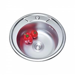 [Hot Item] Commercial Sink Cabinet Kitchen Sink Narrow Kitchen Sink Stainless Steel Above Counter Single Bowl Modern Design